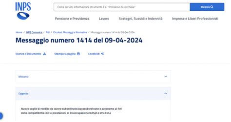 redditomasino|NAspI: i limiti di reddito 2024 .